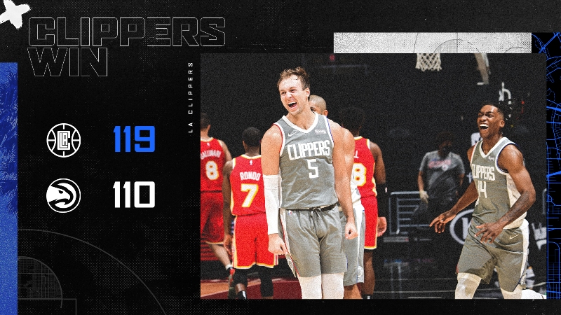 Danilo Gallinari、Rajon Rondo、Luke Kennard、Terance Mann